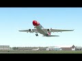 10 Planes in 7 Minutes ! Plane spotting at Manchester Airport | X-Plane 11