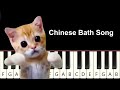 5 Famous Cat Songs - Slow and Easy Piano Tutorial - Beginner