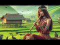 Eliminate All Negative Energy! Bamboo Flute Music Fall Into Deep Sleep, Relief Stress, Relaxation