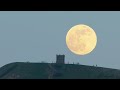 Moon over Rivington Pike - Worm Moon