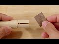 Don't buy it! 25 useful woodworking hacks that will save you money.