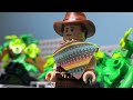 The Delorean gets destroyed…in LEGO! Back to the future part three