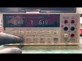 HP / Agilent 34401A Repair. Self Test Error 612, 613, 614, 615, 617, 618, 619, 621