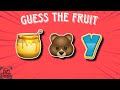 GUESS THE FRUIT BY EMOJI 🍓. EMOJI CHALLENGE BY EMOJI MANIA 🤯