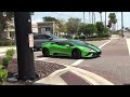 CRAZY FULL SENDS | Porsche Orlando Cars & Coffee | August 2023 | Exits/Pullouts