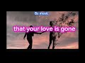 love is gone (lyrics video) #highlights #toptrending #top1 #lyricspopmusic