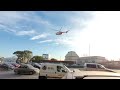 MEDEVAC en Av. General Paz - Espectacular despegue