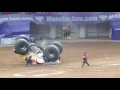 Hot Wheels Monster Truck winning Freestyle run at Monster Jam in St. Louis, MO 2016 (360 backflip!!)