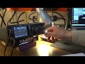 CW QSO Demo (QRP) KI5EGH 40M - Comet CHA-250HD HF End Fed Vertical Low Noise Floor