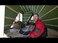 Building A-Frame Cabin in Northern Sweden Part 3
