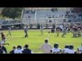 Napa freshman football 2012 game 1 v Newman