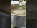 Pressure canning Organic Chicken Broth