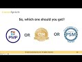 PMP vs CSM vs PSM | Which certification should you go for first?
