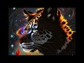 Synthwave Snow Leopard: A Majestic Fusion of Nature and Artistry