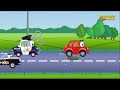 Мультфильмы машинки - Машинка Висти Вилли и Полицейская машина у видео для детей Гонки