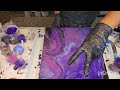 Purple Passion Flip Cup ! May Collaboration with Kymskreations & many other amazing Artists!