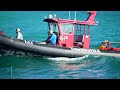 BOAT SINKING !! 3 PEOPLE OVERBOARD | CHAOS AT  HAULOVER INLET | BOAT ZONE
