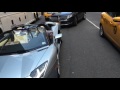 Tracy Morgan driving a Lamborghini