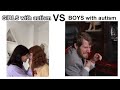 girls with autism vs boys with autism