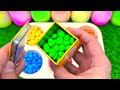 Satisfying Video l Magic Princess Paint Balls with How To Make Rainbow Lollipop Candy Playdoh ASMR