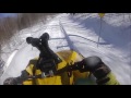 Canam renegade on 29.5 outlaws hillclimb deep snow