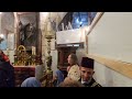 A relic of the True Cross - Adoration of the Cross at the Church of the Holy Sepulchre in Jerusalem