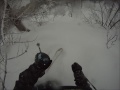 A Week of Pow: Sunday, tree skiing alone in a snowstorm.