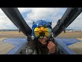 What is it like to fly with the Blue Angels?