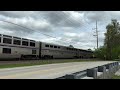 Amtrak long distance trains passing through Chicago’s west suburbs