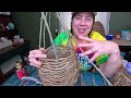 Making Simple Baskets from Vines