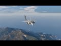 Ukrainian Fighter Jets and War Helicopters Attack on Russian Second Gas Supply Convoy - GTA 5