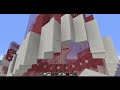 Large Minecraft Futuristic Base TUTORIAL PART 2 - Futuristic Minecraft Tower - Futuristic Mega Base