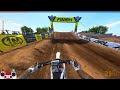 HOLDING A 2 STROKE WIDE OPEN VS 450'S IN MX BIKES!