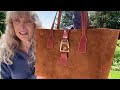 DOONEY & BOURKE SUEDE TOTE: Small Shannon Tote Bag in Suede