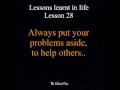 Lessons ive learnt in life