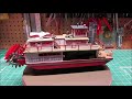 LINDBERG SOUTHERN BELLE PADDLE WHEEL RIVERBOAT 1/64 MODEL KIT BUILD REVIEW HL201