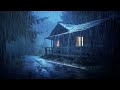 RAIN and THUNDER Sounds to Sleep Fast | Rain Sounds for Sleeping - for Insomnia, Study, Relaxing