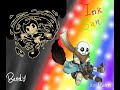 Ink Sans & Bendy Background of Colors On Ibis Paint X 🎨 Speedpaint ❤️🧡💛💚💙💜🖤🖤🖤🖤🖤🖤