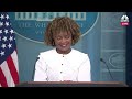 LIVE: White House press secretary Karine Jean-Pierre holds a briefing with reporters — 8/12/2024