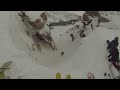 Some guy skis Corbet's Couloir perfectly