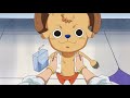 Chopper takes his hat off- One Piece Dub