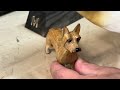 Carving a Dog out of Wood