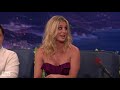 Kaley Cuoco Almost Hit Conan's Car On The Warner Brothers Lot | CONAN on TBS