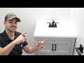 How To Install A Bathroom Sink (HOOKING UP BATHROOM SINK DRAIN)