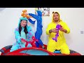 Outdoor Fun with Flower Balloons and Learn Colors for Kids by Super Bo Kids Show - Episode 17