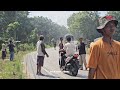 Truck Trailer Ber'muatan Raksasa Di Tanjakan Bukit Kodok.Di Kawal Ketat,Kecalakaan Truk Supir Nangis