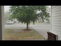 Thunderstorm near Charleston, SC, USA June 10, 2024