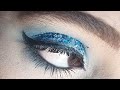 Crystal silver eye makeup tutorial for the holiday,s#makeuptutorial #simplemakeuptutorial