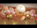 Butterfly balloon garland | Double stuff Balloon Garland | How to