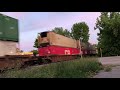 VERY FAST, VERY HEAVY | Canadian Pacific 8804 at Alliston, Ontario